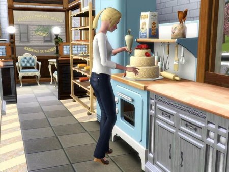 Пекарня в The Sims 3 Store (часть 2)