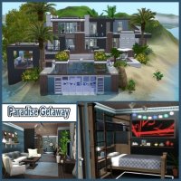 Дом "Paradise Getaway" для The Sims 3