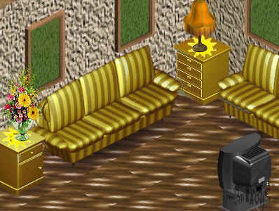 Набор объектов для гостиной