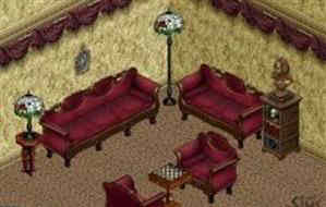 Набор объектов для гостиной