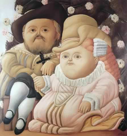 Какой то там великий художник...но смешно выглядит,не правда ли?