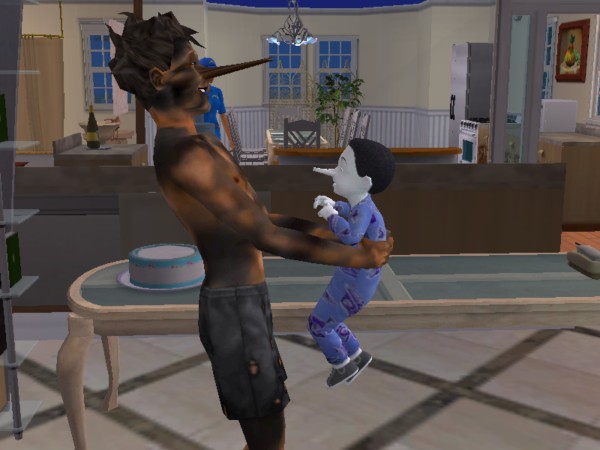 Папа с сыном