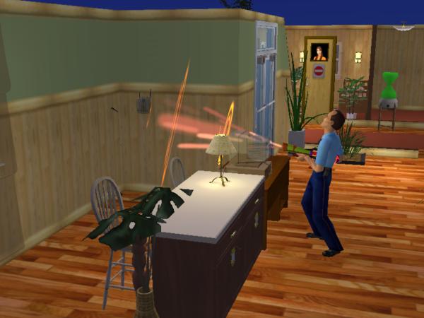 Поймал  хакершу, оштрафовал на 450$ и уничтожил комп.. гад.