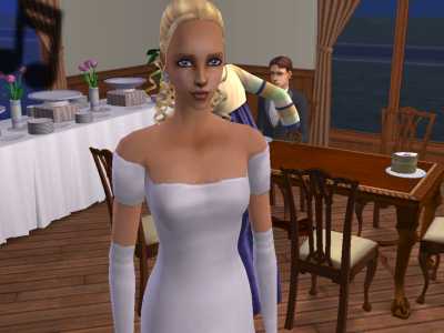 А это моя симка на свадьбе!!!!