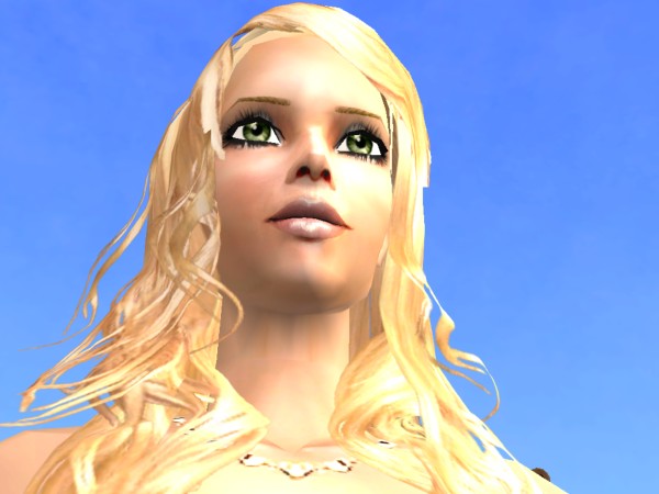 ну и блондиночка