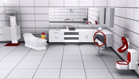 Набор объектов для ванной