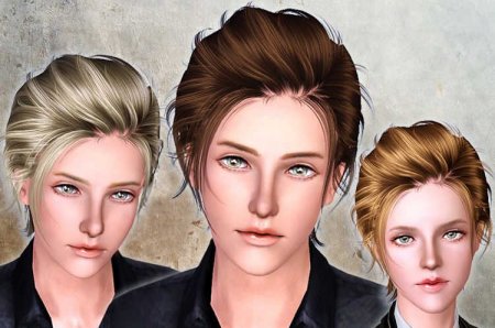 Прическа для симов и симок