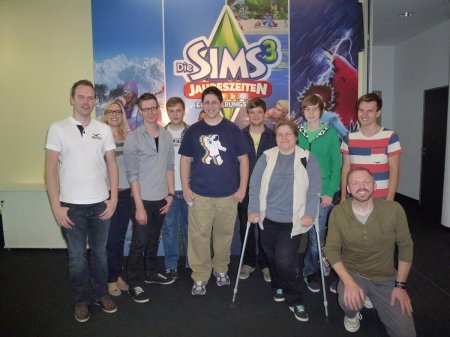 Фотографии с презентации The Sims 3 Времена года в Германии