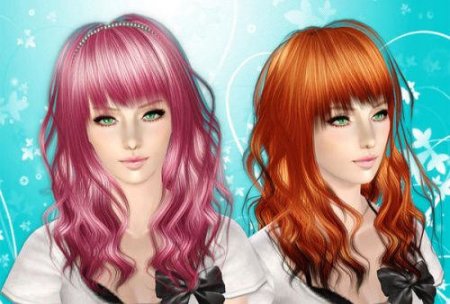 Прическа для симок 