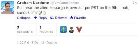 Инопланетяне в The Sims 3 Времена года