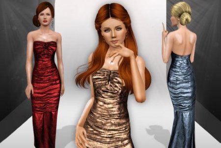 Платье для симок