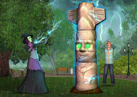 Камень погоды в The Sims 3 Времена года