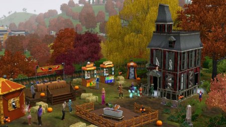 10 новых скриншотов The Sims 3 к Хэллоуину