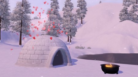 В The Sims 3 Времена года наступает зима!