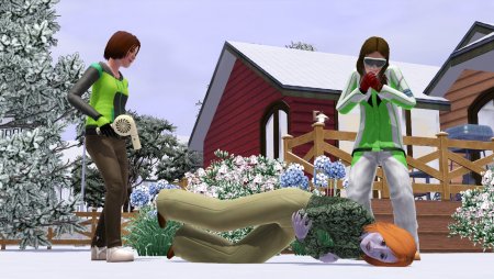 В The Sims 3 Времена года наступает зима!