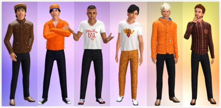 Одежда 55DSL в The Sims 3 Store