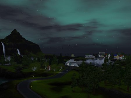 Новый городок для The Sims 3 - Aurora Skies