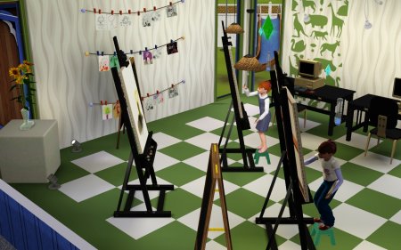 The Sims 3 Аврора Скайс: центр раннего развития "Юные дарования"