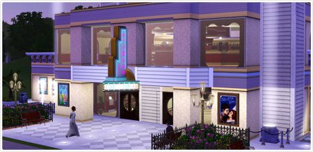 Кинотеатр "Диамант" уже в The Sims 3 Store