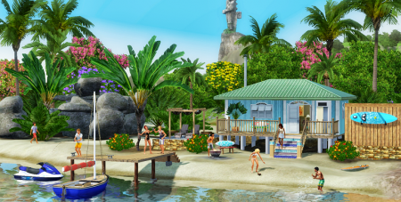 Новые скриншоты дополнения The Sims 3 Райские острова