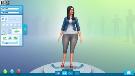 15 скриншотов режима создания симов (CAS) в The Sims 4