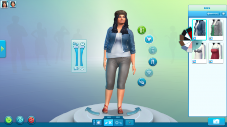 15 скриншотов режима создания симов (CAS) в The Sims 4