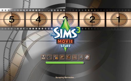 Экран загрузки каталога The Sims 3 Кино