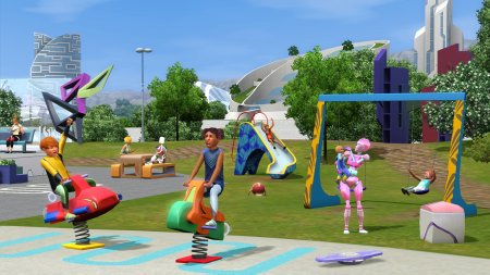 Новые скриншоты дополнения The Sims 3 Вперед в будущее и каталога The Sims 3 Кино