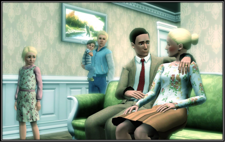 The Sims 3 Миднайт Холоу: семья Доу