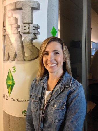 Празднование 14-летия The Sims в EA Studios