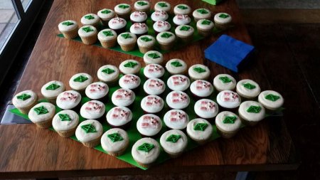 Празднование 14-летия The Sims в EA Studios