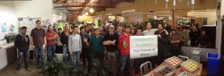 Празднование 14-летия The Sims в EA Studios