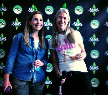 Празднование 14-летия The Sims в EA Studios