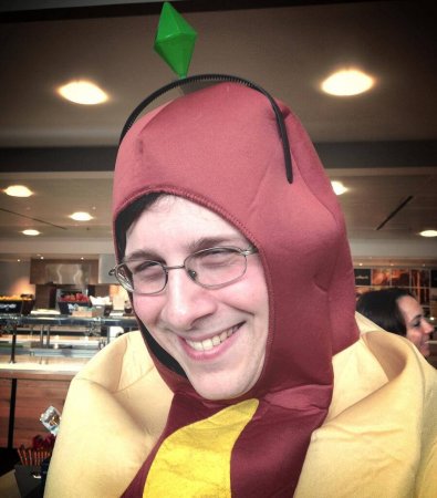 Празднование 14-летия The Sims в EA Studios