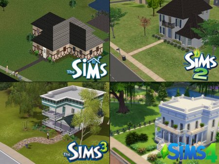 Сравнение всех игр серии The Sims