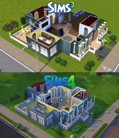 Сравнение всех игр серии The Sims