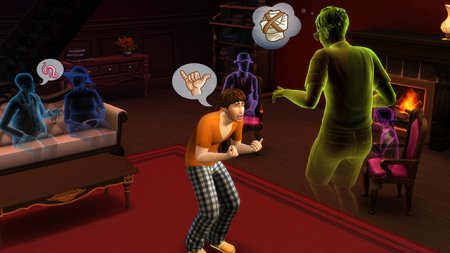 Становится страшно: в The Sims 4 появились призраки.