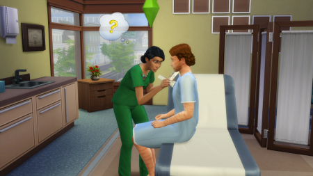 Новые скриншоты дополнения The Sims 4 На работу!