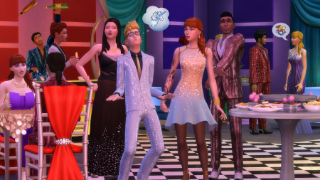 Девять новых скриншотов каталога The Sims 4 Роскошная вечеринка