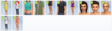 Предметы в каталоге The Sims 4 Внутренний дворик