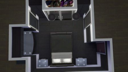 Как создать потрясающую современную спальню в The Sims 4