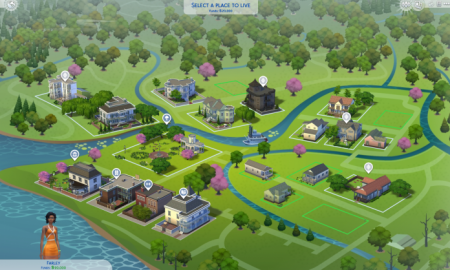 Новый патч для The Sims 4 сделает карты городков цветными