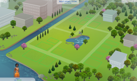 Новый патч для The Sims 4 сделает карты городков цветными