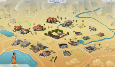 Новый патч для The Sims 4 сделает карты городков цветными