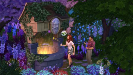 Любовь витает в воздухе в каталоге «The Sims 4 Романтический сад»