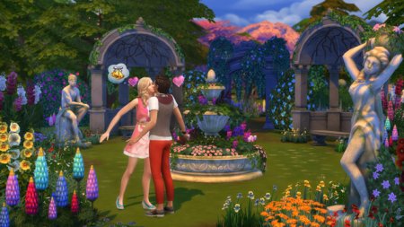Любовь витает в воздухе в каталоге «The Sims 4 Романтический сад»