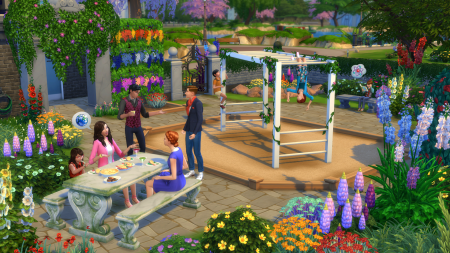 Обзор каталога The Sims 4 Романтический сад