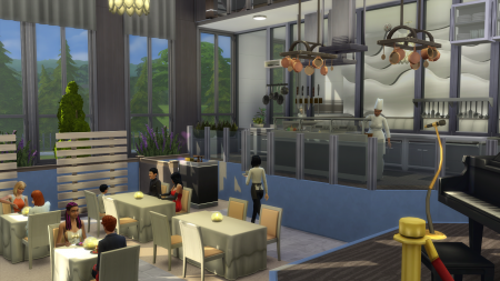 Обзор третьего игрового набора "The Sims 4 В ресторане"