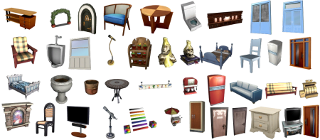 Неиспользуемые объекты в The Sims 4