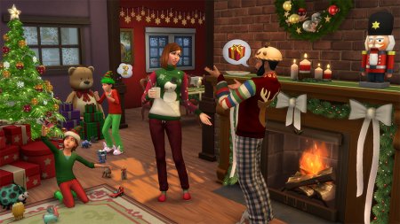 Желаем отличных праздников и дарим набор «Праздничный» для The Sims 4!